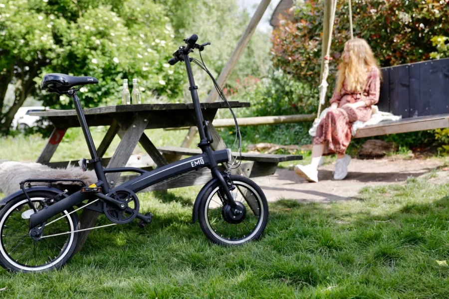 lichte elektrische vouwfiets